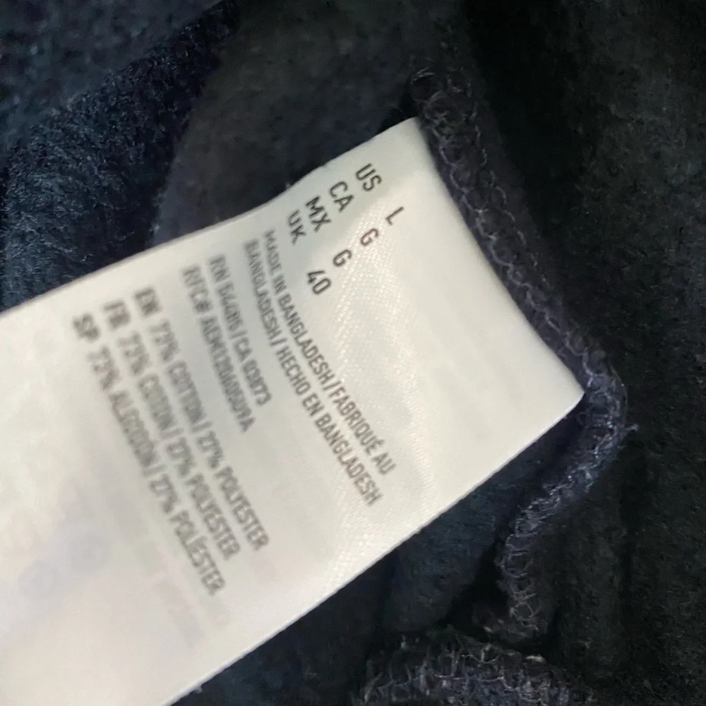 Men's Navy Graphic Hoodie